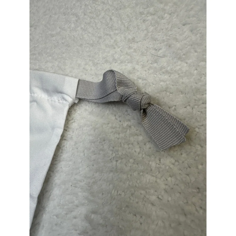 Jimmy Choo White Shoe Dust Bag Pouch Made in Italy‎ 10